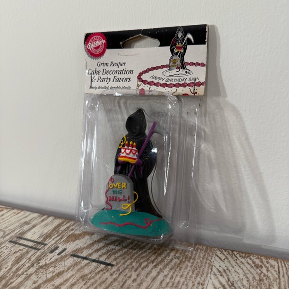 Wilton Other - Vintage 1995 Grim Reaper Birthday Cake‎ Decoration & Party Favors, NOS